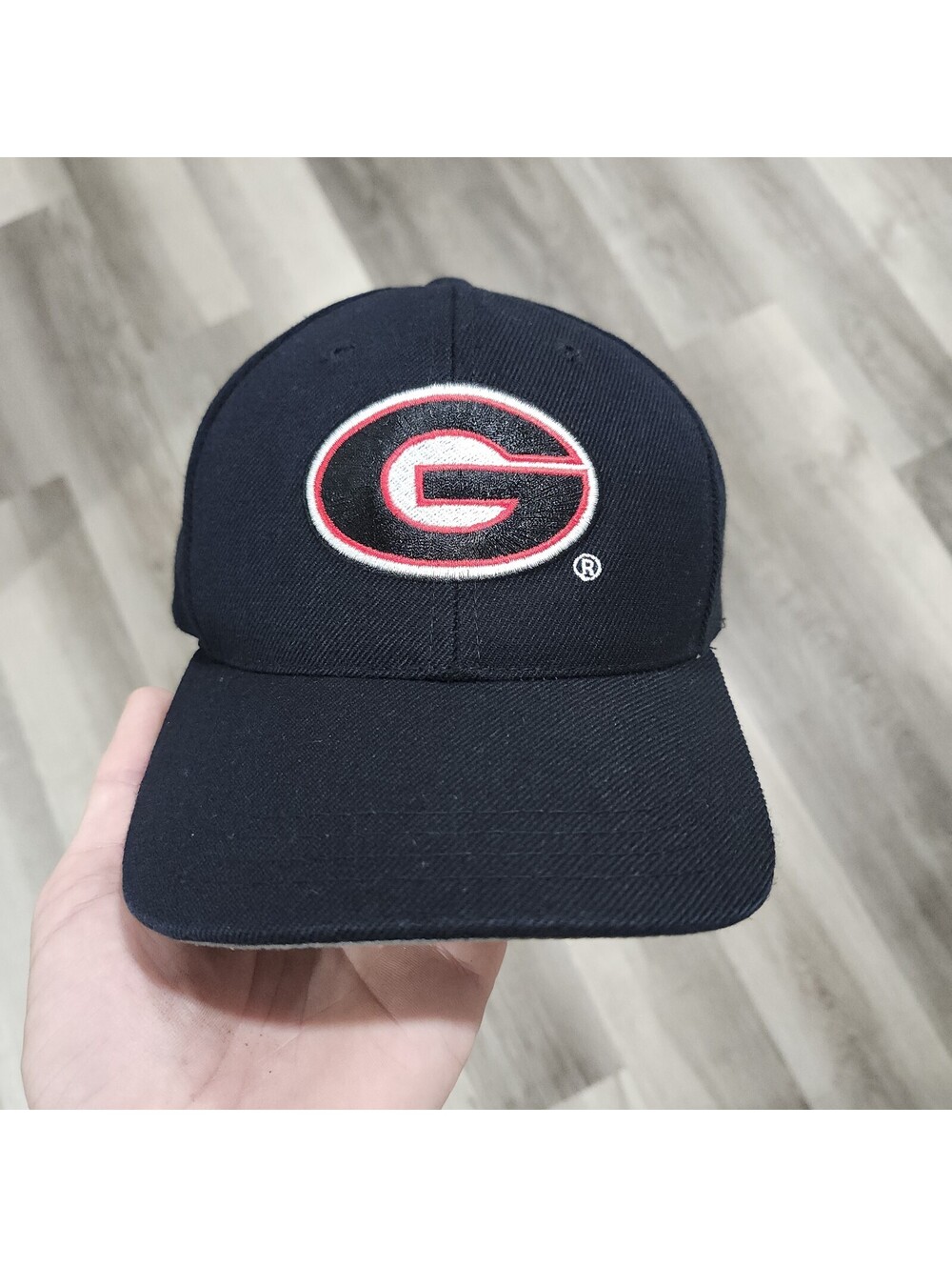 Vintage Sports Specialties Georgia Bulldogs UGA Plain Logo Snapback Hat SEC